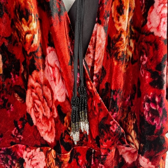 NWT Johnny Was Alanis Velvet Maxi Dress - Picture 9 of 10